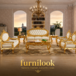 Royal Antique Gold Carved Sofa | Luxury Teak Wood Sofa – Furnilook